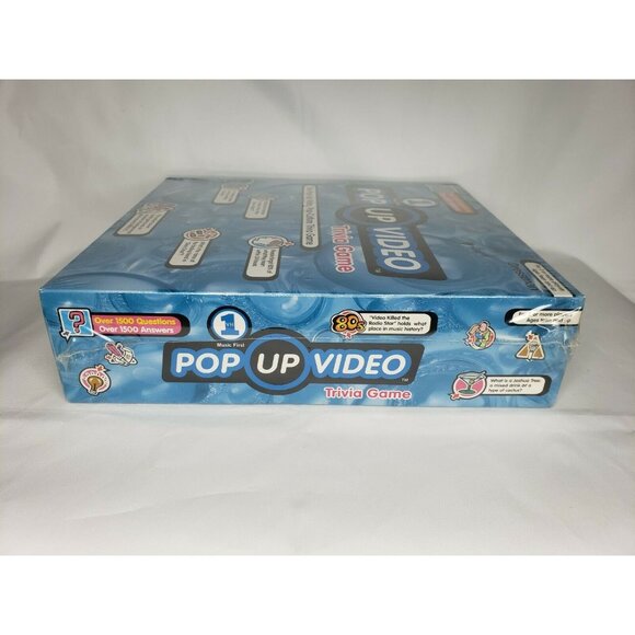 Vintage VH1 Pop Up Video 90s Music Trivia Board Game Culture Pressman TV Show - Picture 7 of 7